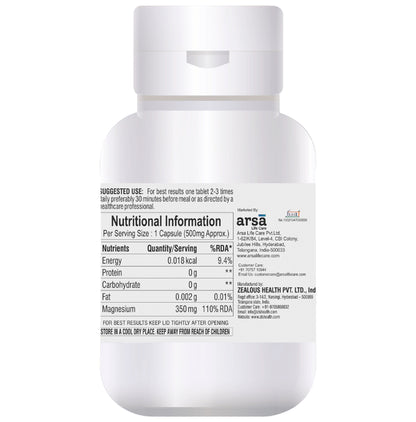 Arsa Magnesium Citrate Capsule