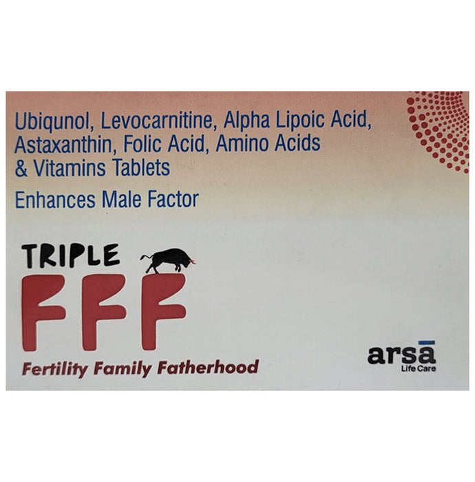 Arsa Triple FFF Tablet - Classic Derma