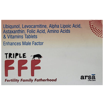 Arsa Triple FFF Tablet - Classic Derma