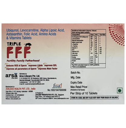 Arsa Triple FFF Tablet