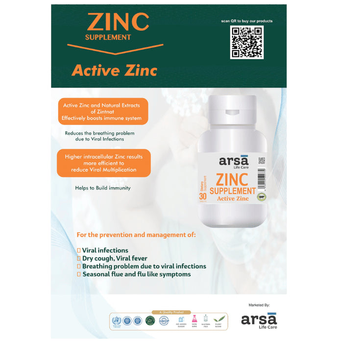 Arsa Zinc Supplement Tablet