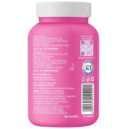 Arth Embrace Menopause Perimenopause Multi-Symptom Support Capsule Gluten Free