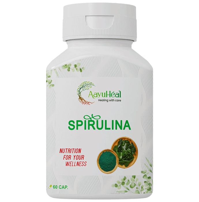 Aayuheal Spirulina Capsule - Classic Derma