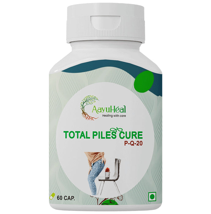 Aayuheal Total Piles Cure Capsule - Classic Derma
