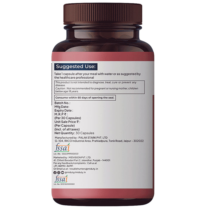 Miduty Liposomal Quercetin Capsule