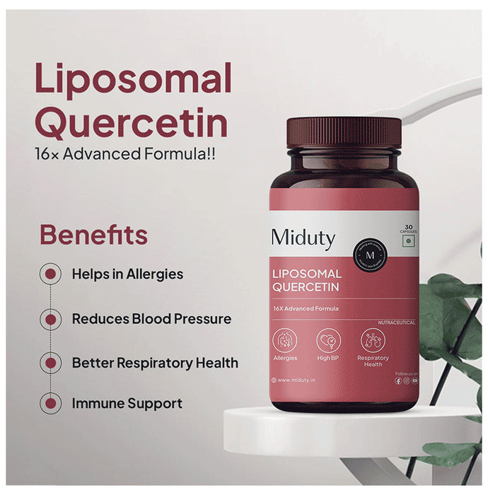 Miduty Liposomal Quercetin Capsule