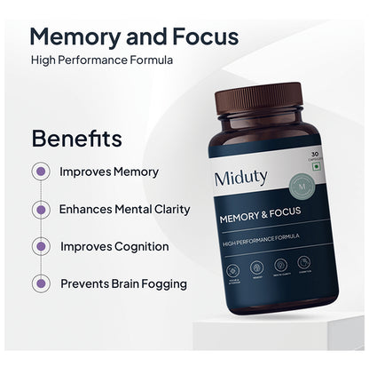Miduty Memory & Focus Capsule
