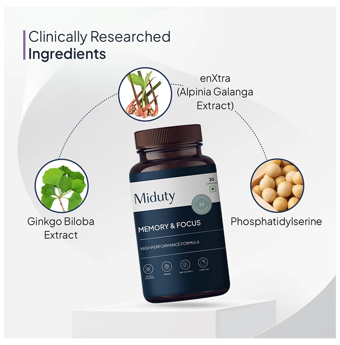 Miduty Memory & Focus Capsule