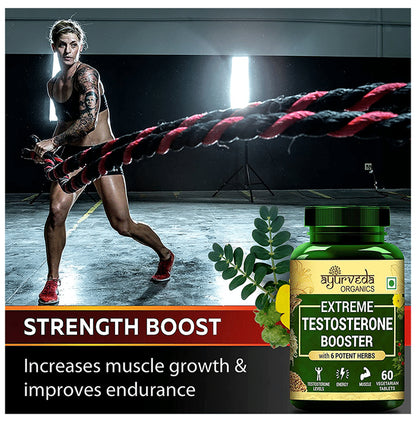 Ayurveda Organics Extreme Testosterone Booster Vegetatrian Tablet