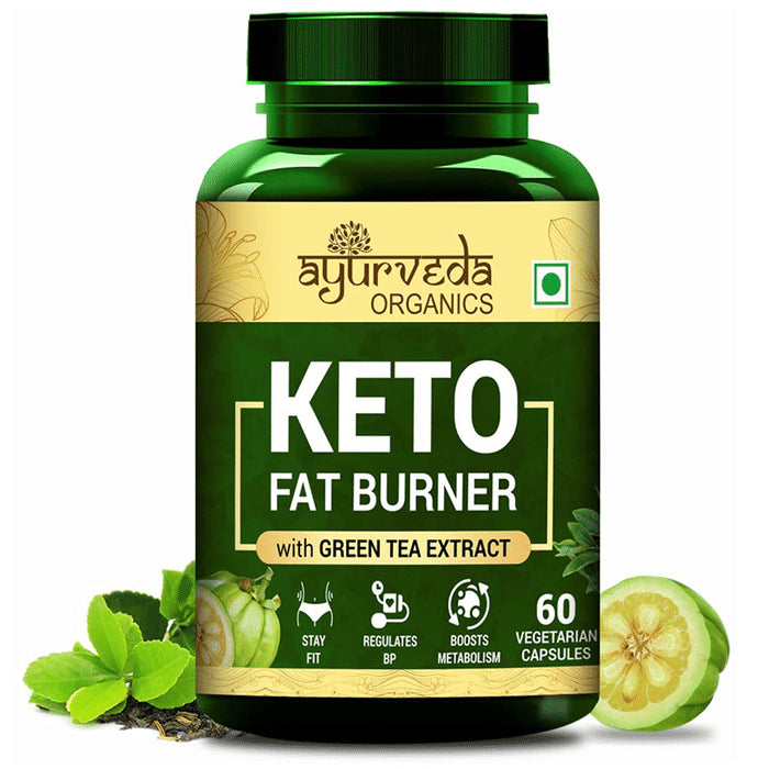 Ayurveda Organics Keto Fat Burner Vegetarian Capsule - Classic Derma