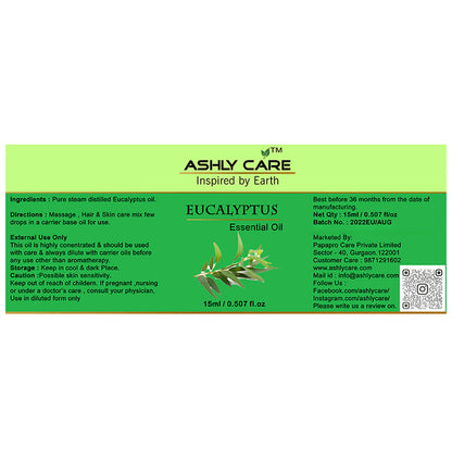 Ashly Care Essential Oil Eucalyptus