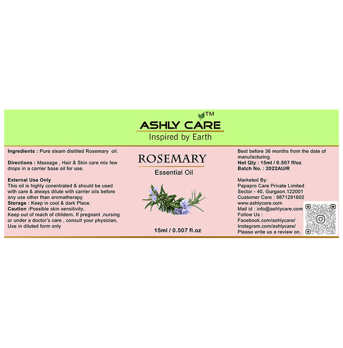 Ashly Care Essential Oil Rosemary