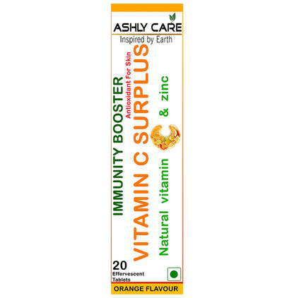 Ashly Care Vitamin C Surplus Effervescent Tablet