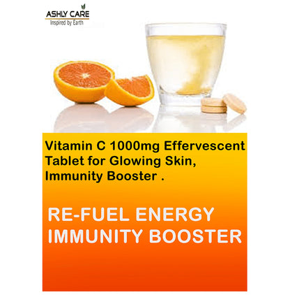 Ashly Care Vitamin C Surplus Effervescent Tablet