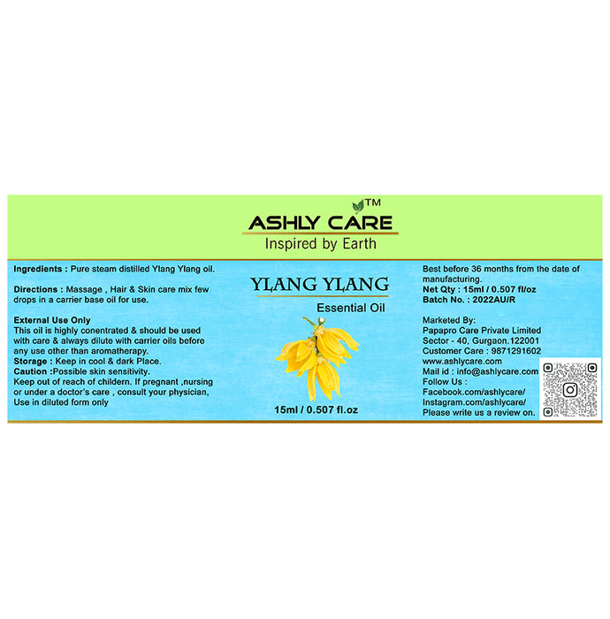 Ashly Care Ylang Ylang Essential Oil