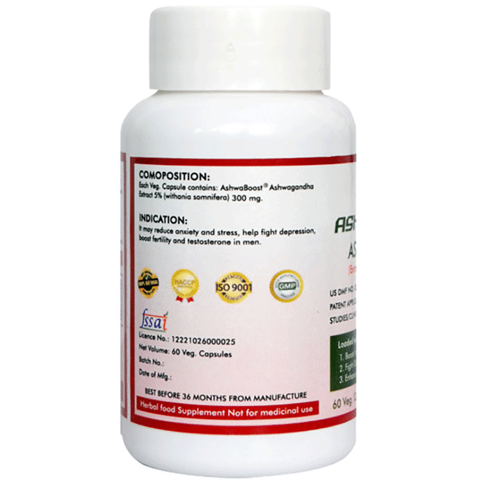 Ashwa Boost Ashwagandha Veg Capsule
