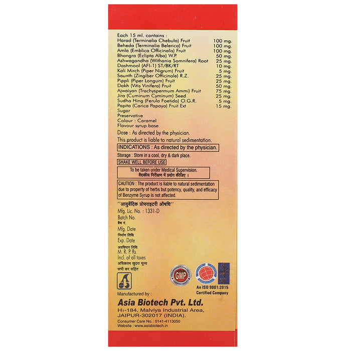 Asia Biotech Benzyme Syrup