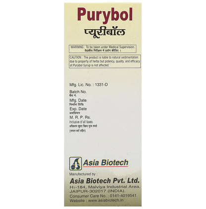 Asia Biotech Purybol Syrup