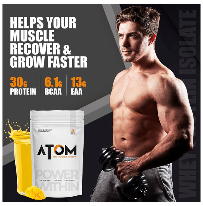 AS-IT-IS Nutrition Atom 100% Whey Protein Isolate Mango Delight