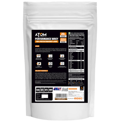 AS-IT-IS Nutrition Atom Performance Whey Cafe Latte