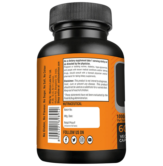 AS-IT-IS Nutrition BCAA 1000mg Vegicap