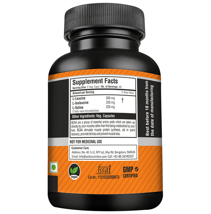 AS-IT-IS Nutrition BCAA 1000mg Vegicap
