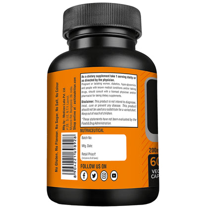 AS-IT-IS Nutrition Caffeine 200mg Vegicap