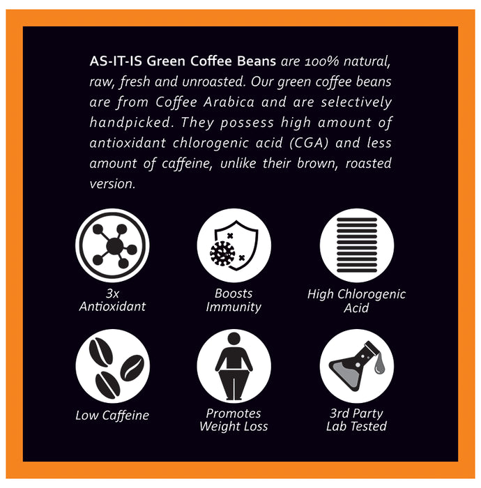 AS-IT-IS Nutrition Green Coffee Beans