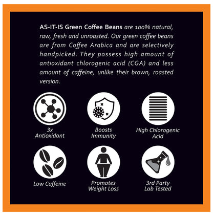 AS-IT-IS Nutrition Green Coffee Beans