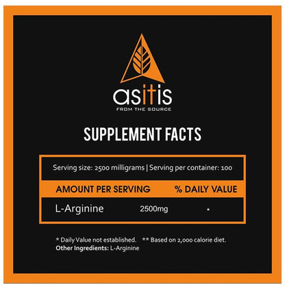 AS-IT-IS Nutrition L-Arginine