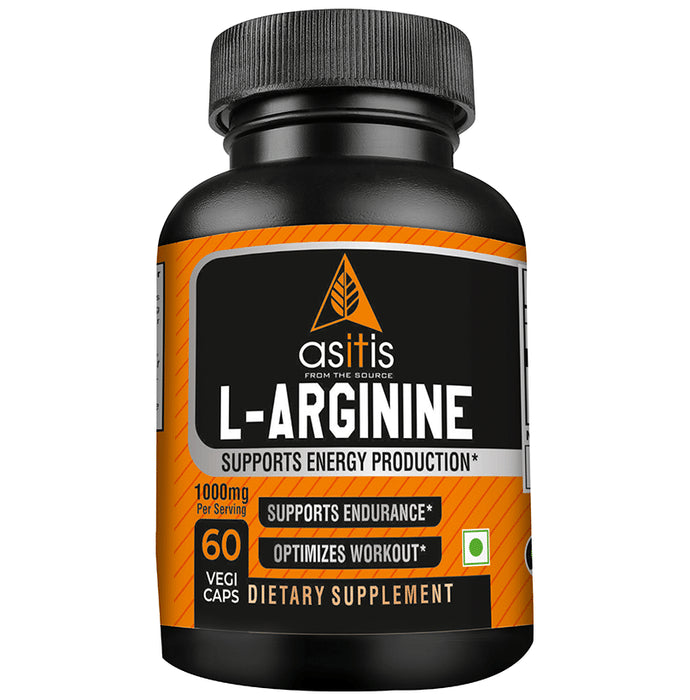 AS-IT-IS Nutrition L-Arginine 1000mg Vegicap - Classic Derma