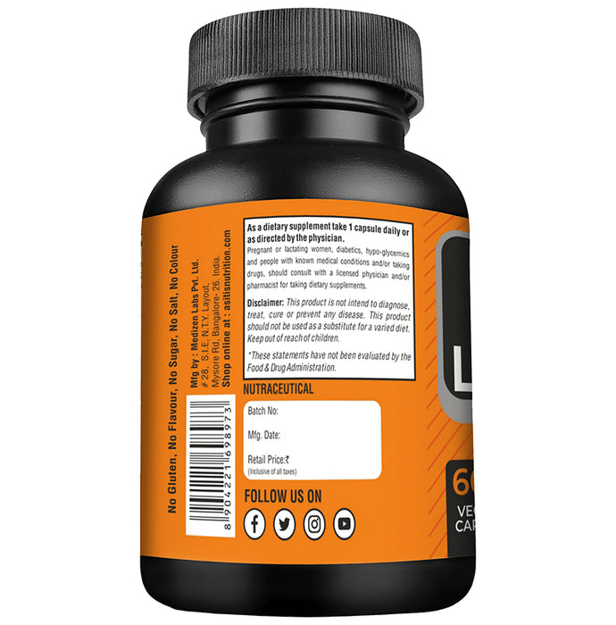 AS-IT-IS Nutrition L-Carnitine Vegicap