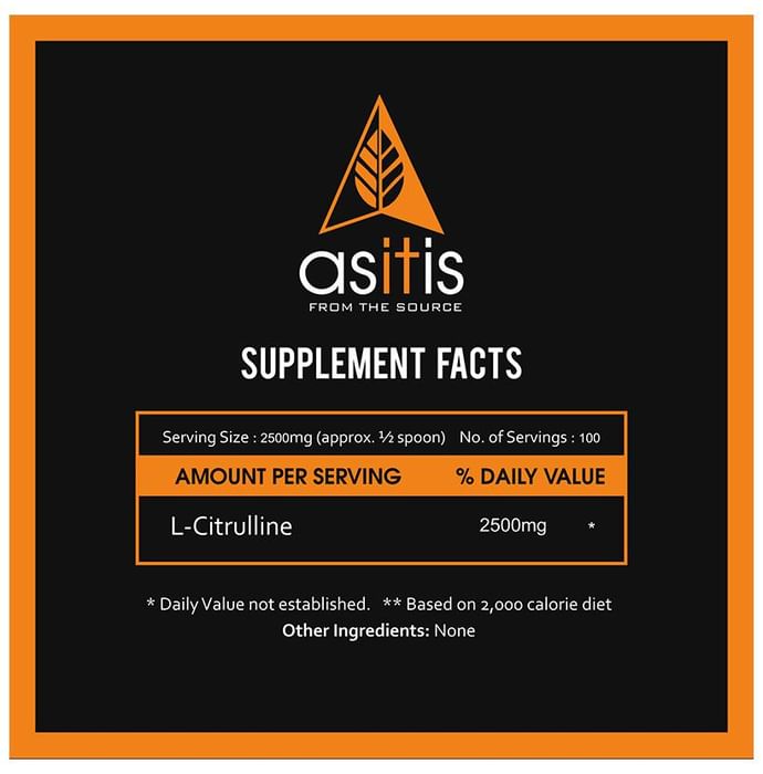 AS-IT-IS Nutrition L-Citrulline Powder