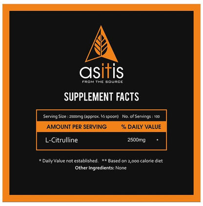 AS-IT-IS Nutrition L-Citrulline Powder