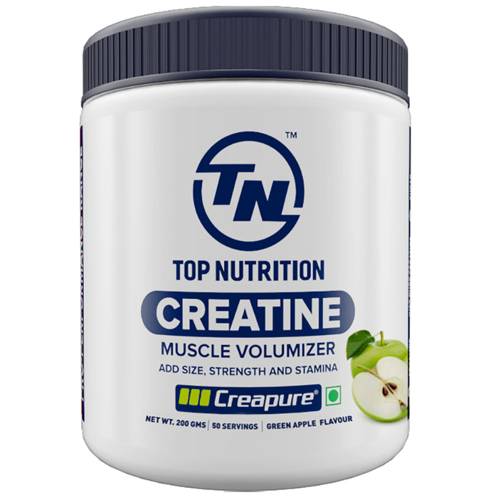 Top Nutrition Creatine Muscle Volumizer Powder Green Apple - Classic Derma