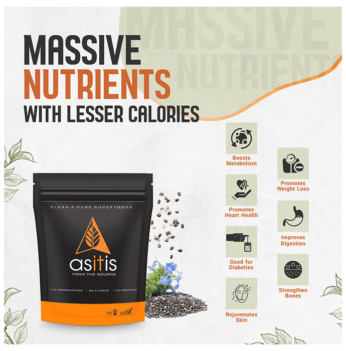 AS-IT-IS Nutrition Organic Chia Seeds