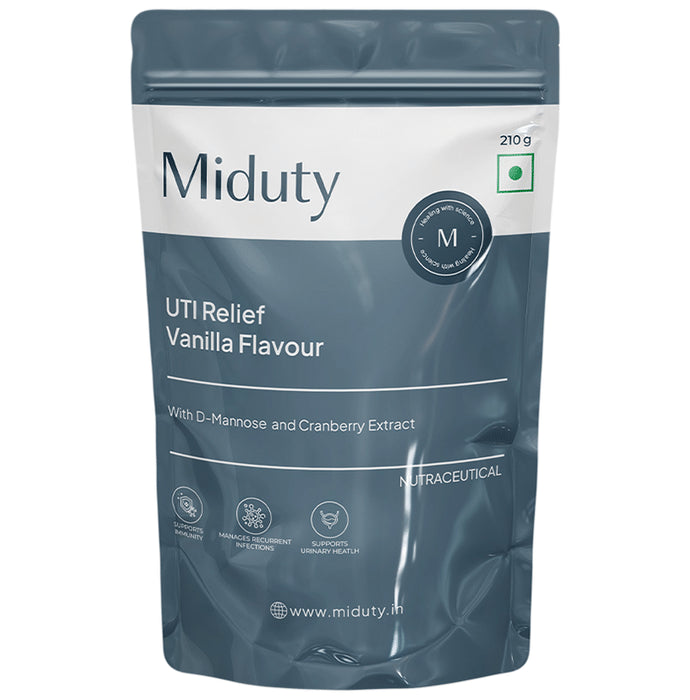 Miduty UTI Relief Powder Vanilla - Classic Derma