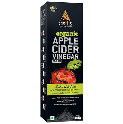 AS-IT-IS Nutrition Organic Raw Apple Cider Vinegar with Mother - Classic Derma