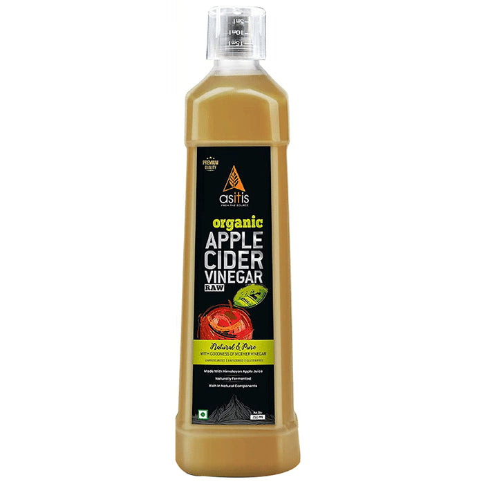 AS-IT-IS Nutrition Organic Raw Apple Cider Vinegar with Mother