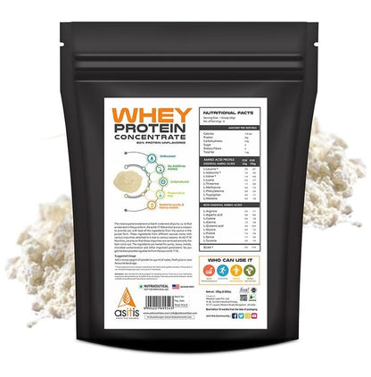 AS-IT-IS Nutrition Whey Protein Concentrate 80% Powder | No Added Soy & Preservatives Unflavoured