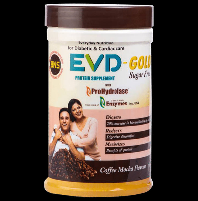 EVD Gold Protein Supplement with ProHydrolase Enzymes Coffee Mocha Sugar Free - Classic Derma