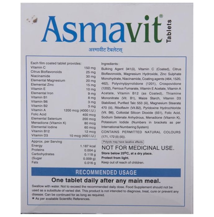 Asmavit Tablet