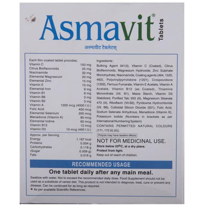Asmavit Tablet
