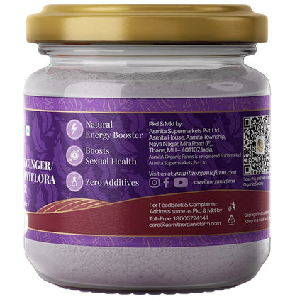 Asmita Organic Farms Organic Black Ginger/Kaempferia Parviflora Powder