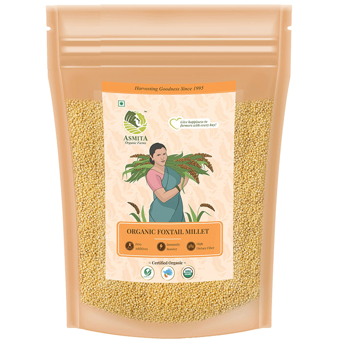 Asmita Organic Farms Organic Foxtail Millet - Classic Derma