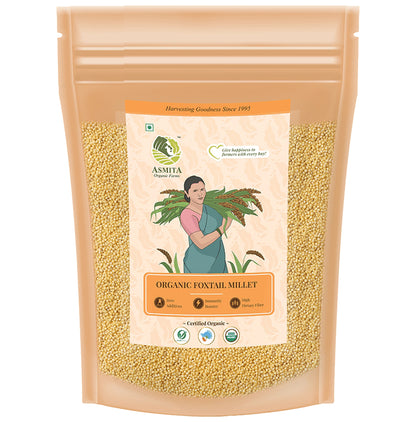 Asmita Organic Farms Organic Foxtail Millet - Classic Derma