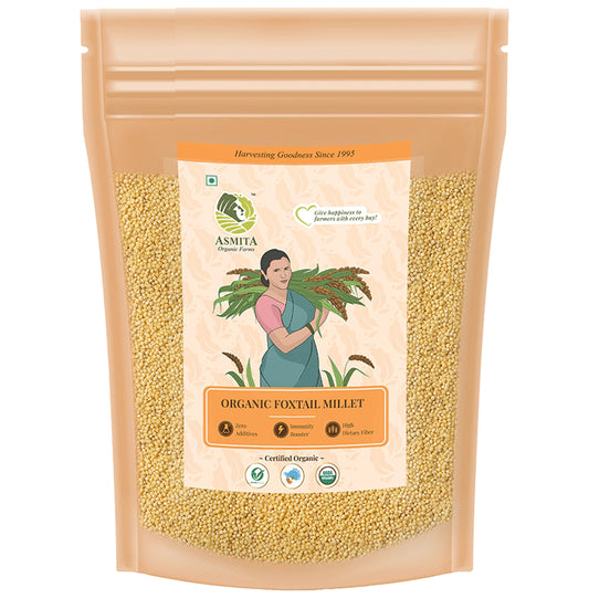 Asmita Organic Farms Organic Foxtail Millet - Classic Derma
