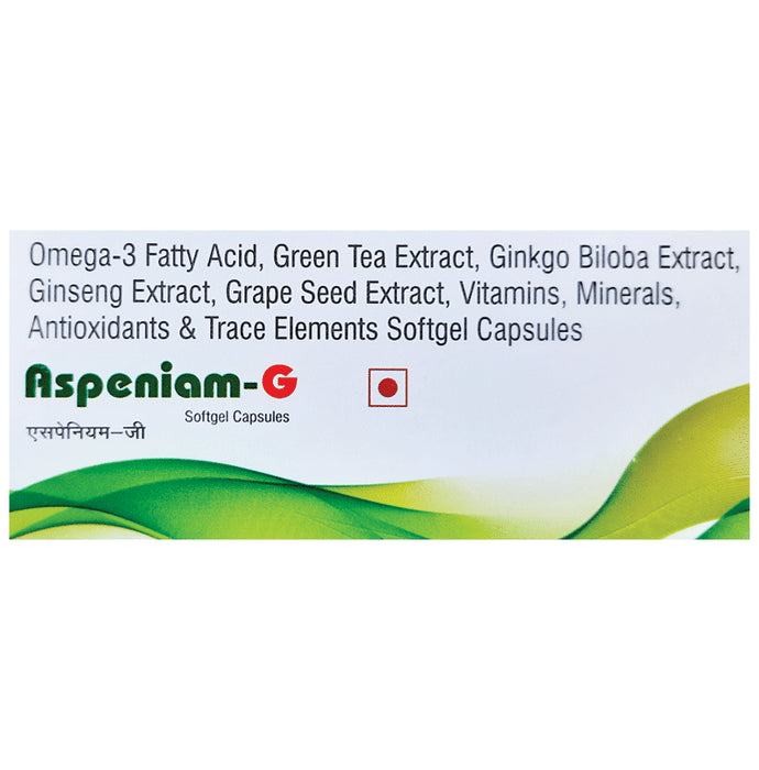 Aspeniam-G Softgel Capsule - Classic Derma