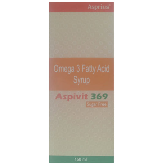 Asprius Aspivit 369 Syrup Sugar Free - Classic Derma