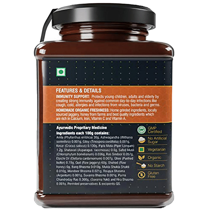 Asveda Combo Pack of Chyawanprash 100% Raw Jaggery and Honey & Shitalamrut Chyawanprash (500gm Each)